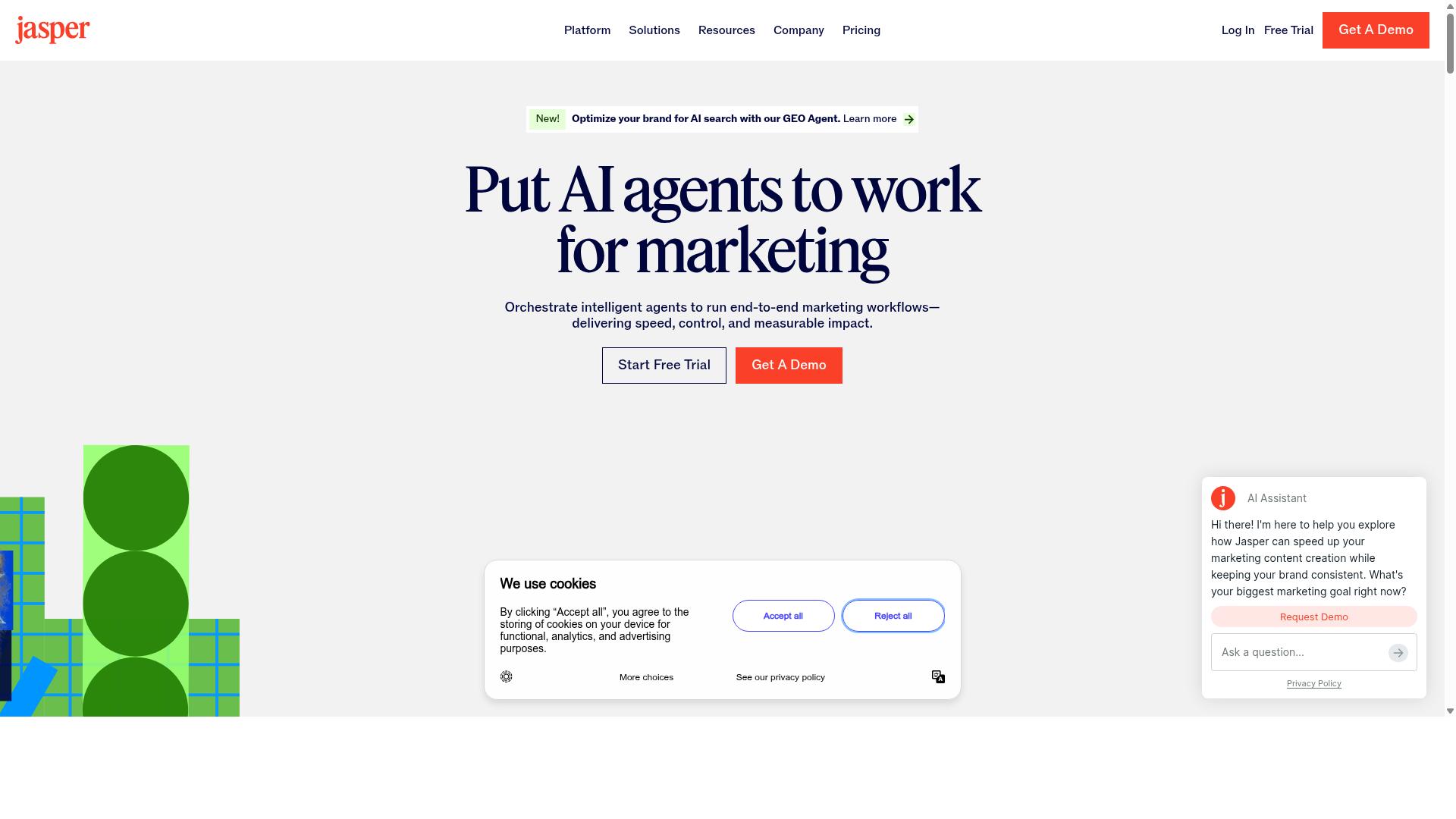 Jasper website